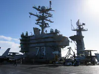GW island, Bluetails Hawkeyes AG-601 and AG-602, and Red Rippers F-14B Tomcat RIPPER 203