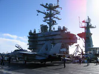 GW island, Bluetails Hawkeyes AG-601 and AG-602, and Red Rippers F-14B Tomcat RIPPER 203