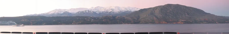Souda Bay from the deck of the GW