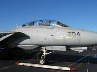 VF-11 Red Rippers F-14B Tomcat RIPPER 204 with Lefty Lawrence and Fitz Fitzpatrick