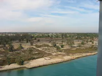 Shore of the Suez Canal