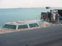 Improved Fresnel Lens Optical Landing System (IFLOLS) and Catapults 3 & 4 "Bubble"
