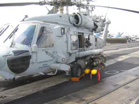 Nightdipper SH-60 Seahawk with AGM-114 Hellfire missiles.