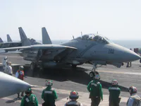AG-102 with one AIM-54C Phoenix on belly, LANTIRN