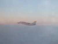 RIPPER 201 (162912) with GBU-31 in belly at sunset