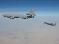 RIPPER 201 (162912) and KC-10 Tanker over Iraq