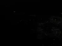 Baghdad, Iraq, and suburbs at night