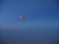F/A-18 Hornet wingman waiting for gas
