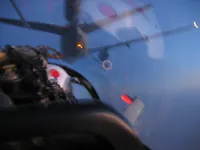 RIPPER 204 (163218) moves to plug on a KC-10 drogue