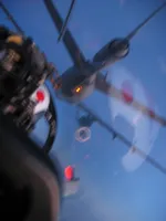 RIPPER 204 (163218) moves to plug on a KC-10 drogue
