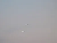 Wildcat Hornet and Red Ripper Tomcat approach to port standby on KC-135
