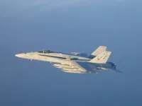 VFA-136 Knighthawks F/A-18C AG-307 flown by "Eve"