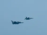 VFA-131 Wildcats Hornet AG-405, VF-143 Pukin' Dogs Tomcat AG-103 (161421), Rafale M