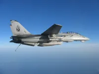 RIPPER 204 (163218) with hook down, LANTIRN Pod, and CATM-9M Captive Air Training Missile (Sidewinder)