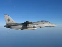 RIPPER 204 (163218) with hook down, LANTIRN Pod, and CATM-9M Captive Air Training Missile (Sidewinder)
