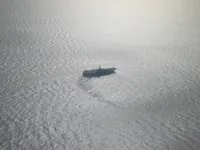 USS George Washington (CVN-73) and Carrier Air Wing SEVEN (CVW-7) aircraft, into the wind for launch and recovery