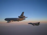 RIPPER 201 (162912) with 2x GBU-16s plugging on KC-10A Extender tanker serial 79-1713