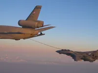 RIPPER 201 (162912) with 2x GBU-16s plugging on KC-10A Extender tanker serial 79-1713